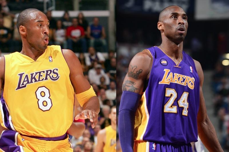 Which Kobe Bryant was better?  Number 8 or number 24?